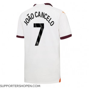 Manchester City Joao Cancelo #7 Borta Matchtröja 2023-24 Kortärmad